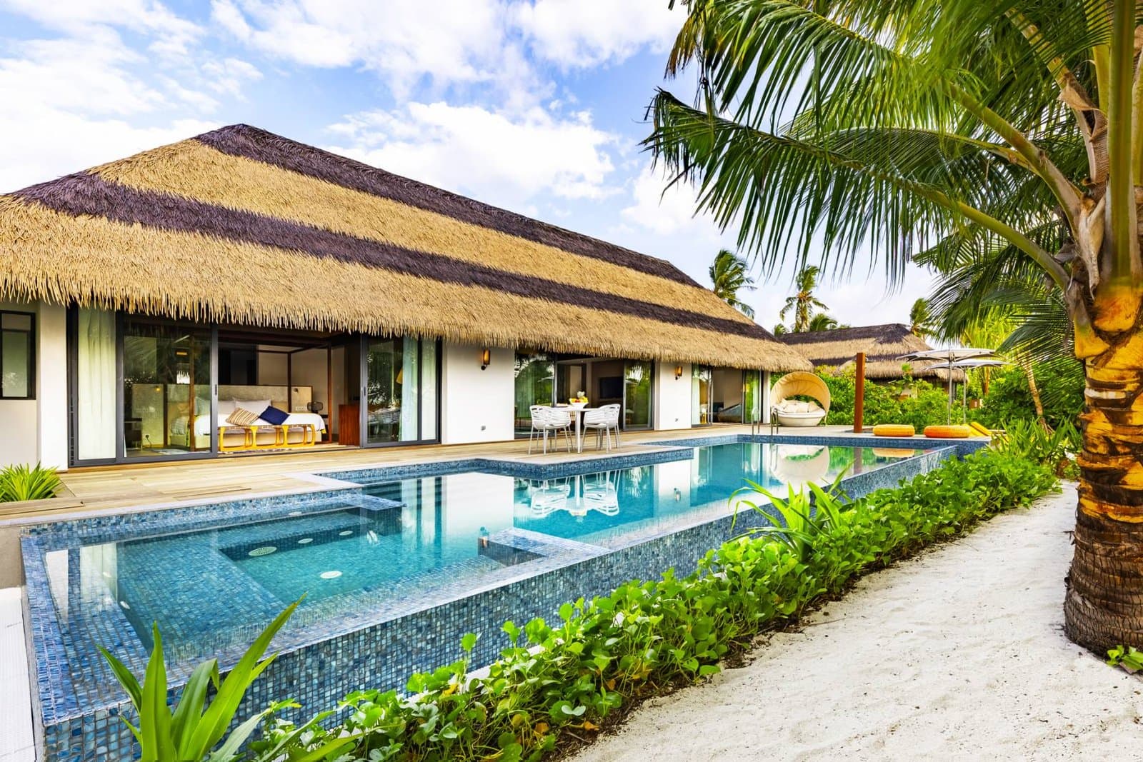 Two-Bedroom Beach Pool Villa - Elegant 2-guest oceanfront accommodation at Pullman Maldives Maamutaa featuring premium furnishings and stunning Maldives views