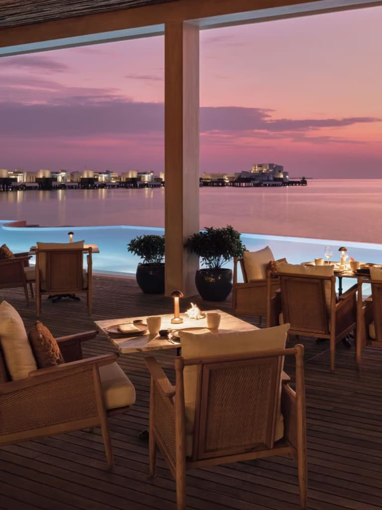 Kayto - Sophisticated fine dining restaurant at Jumeirah Olhahali Island Maldives featuring elegant tropical ambiance and gourmet cuisine