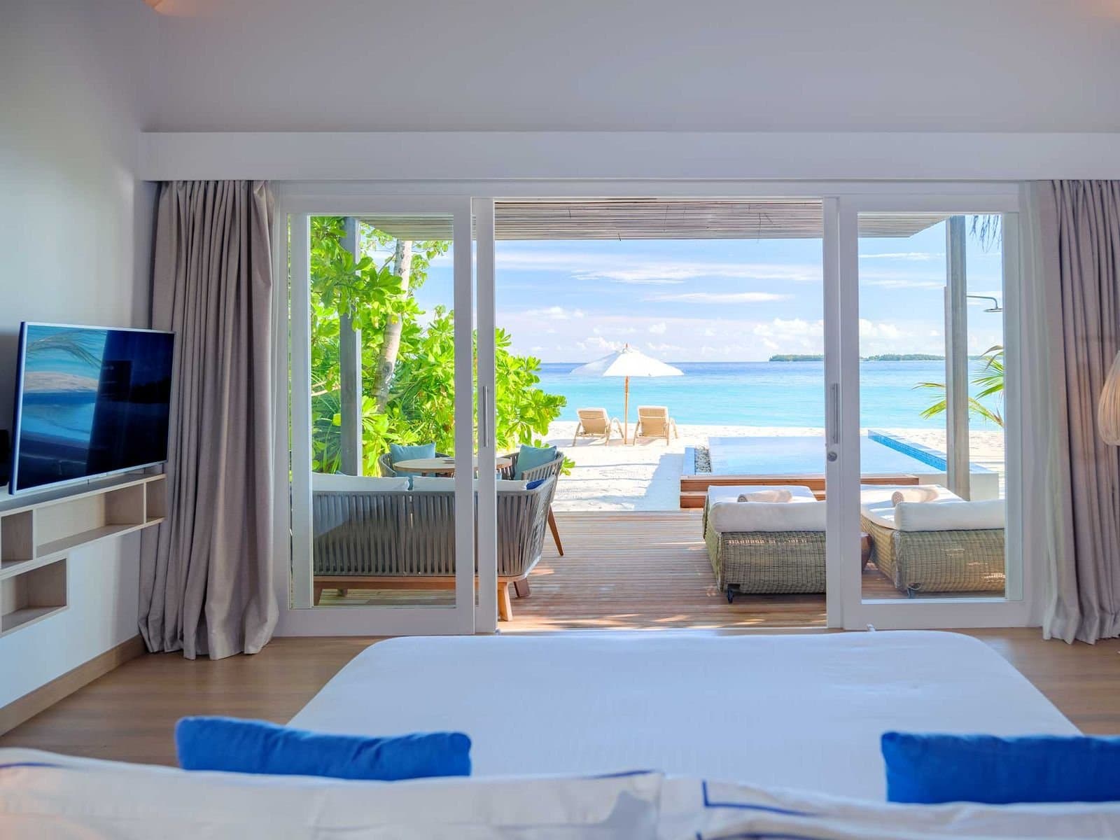Sunset Beach Villa with Pool - Baglioni Maldives
