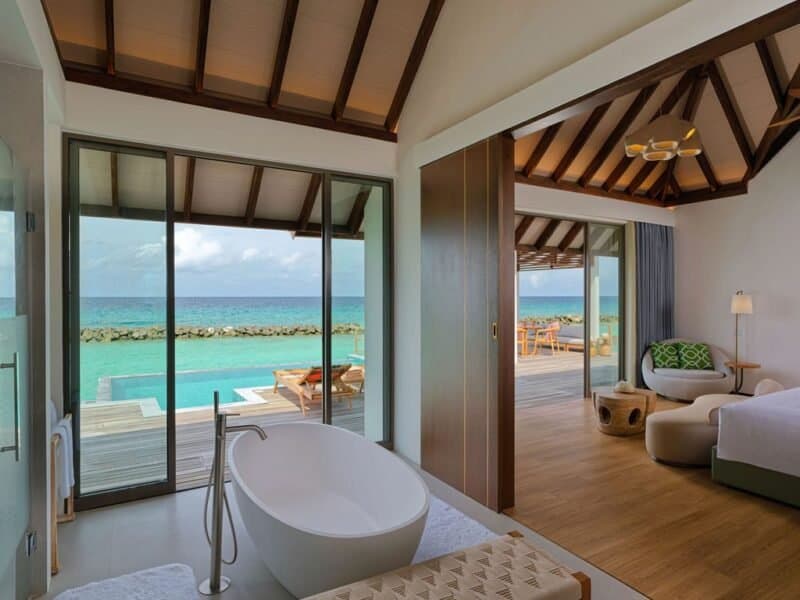 2-bedroom Semi-Ocean Pool Villa - Meyyafushi Maldives