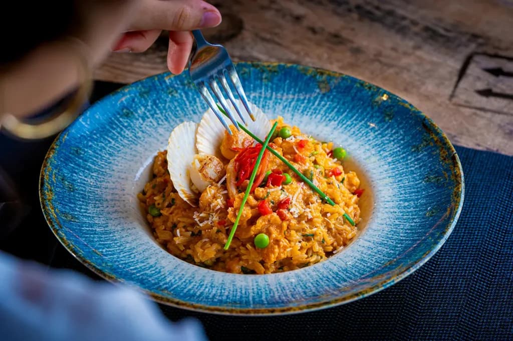 Thaana – Mediterranean Restaurant - Sophisticated fine dining restaurant at Meyyafushi Maldives featuring elegant tropical ambiance and gourmet cuisine