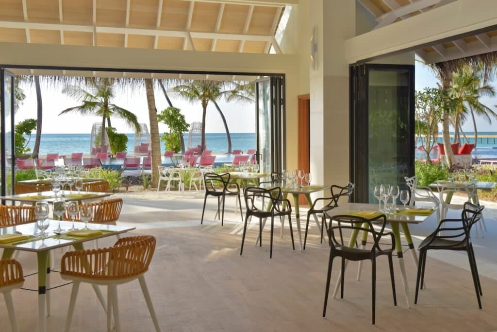 Flavour Zest - Sophisticated fine dining restaurant at Kandima Maldives featuring elegant tropical ambiance and gourmet cuisine