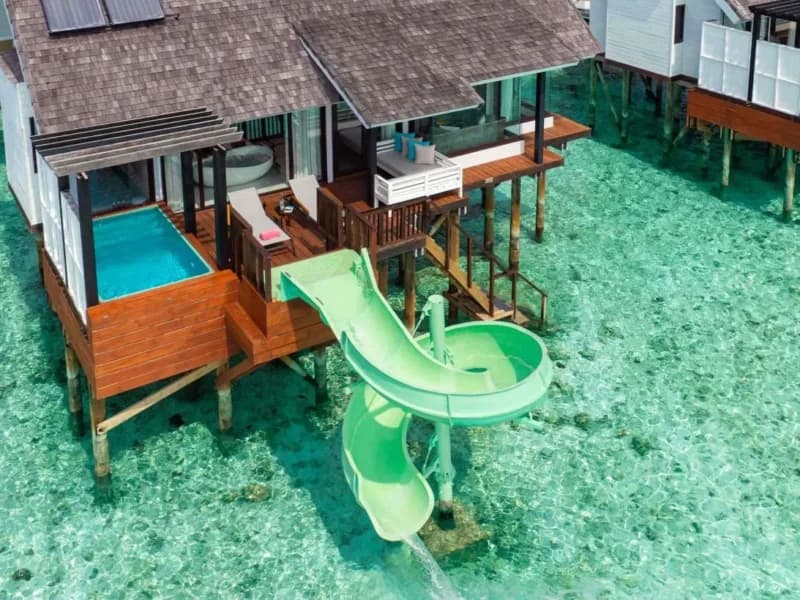 Wind Villa with Jacuzzi & Slide - OZEN Life Maadhoo