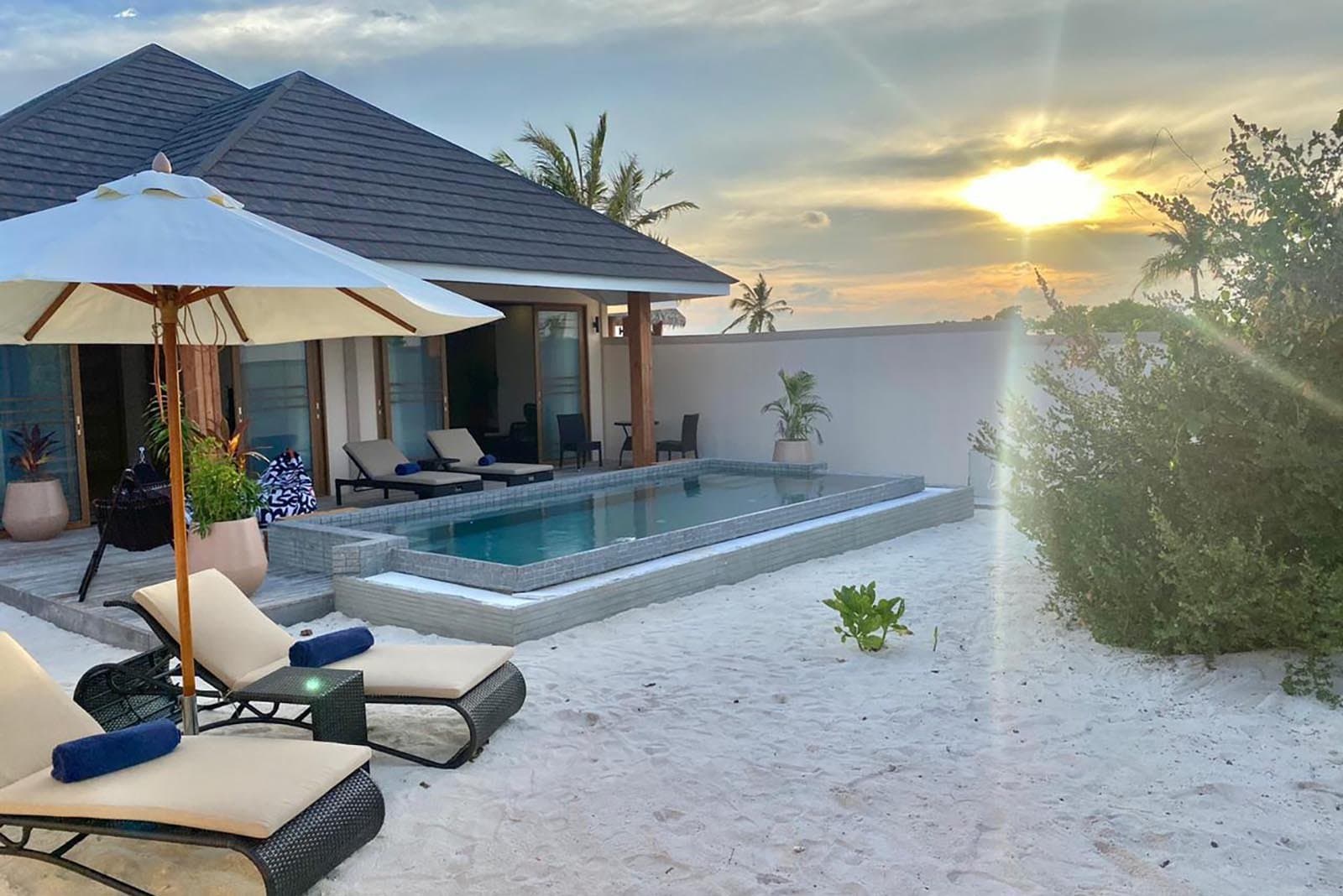 Two-Bedroom Beach Pool Residence - Brennia Kottefaru