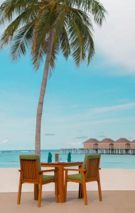 Manta - Sophisticated fine dining restaurant at Brennia Kottefaru featuring elegant tropical ambiance and gourmet cuisine