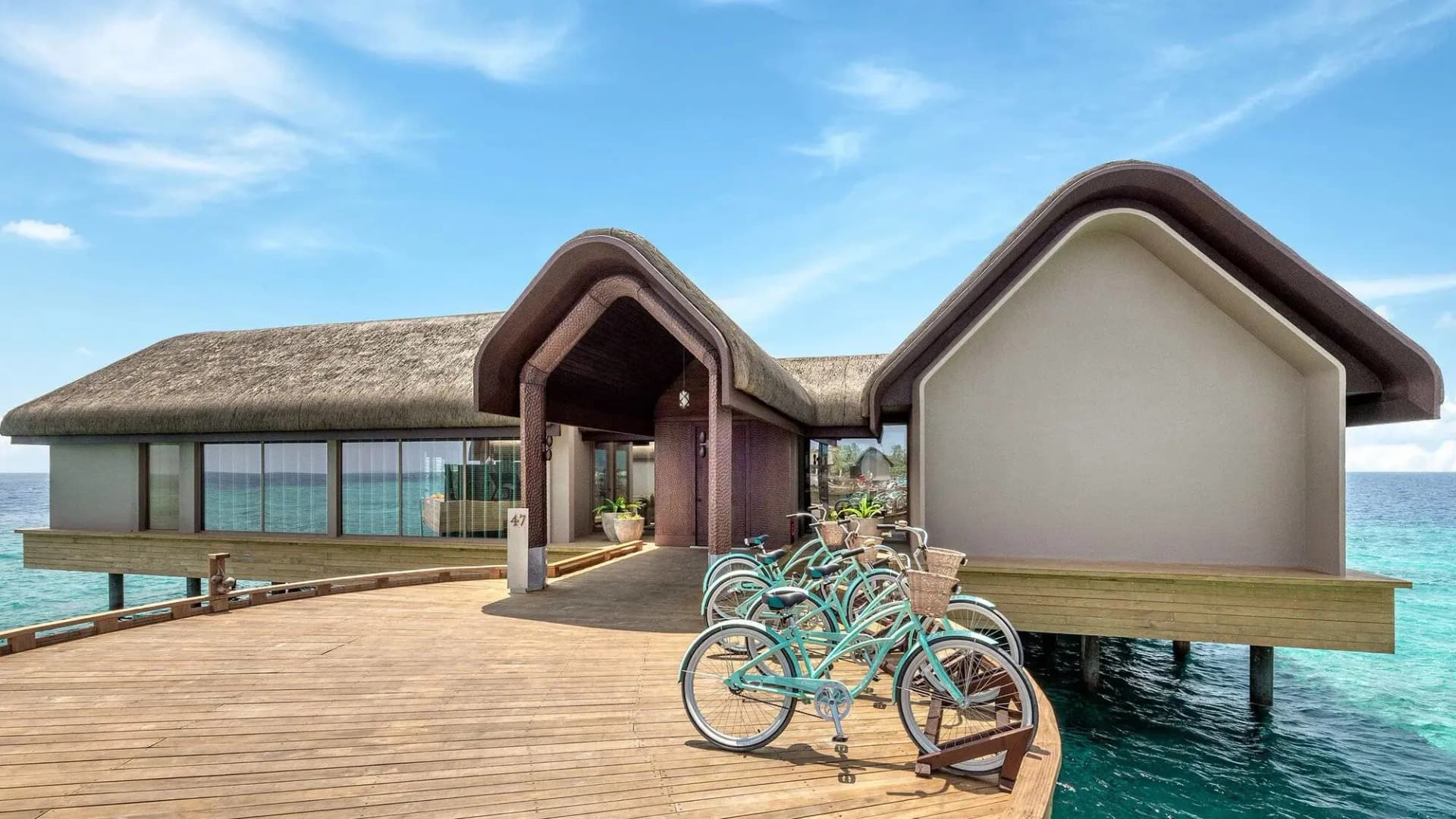 Four Bedroom Private Wellbeing Ocean Pool Residence - Elegant 1-guest oceanfront accommodation at JOALI Being featuring premium furnishings and stunning Maldives views