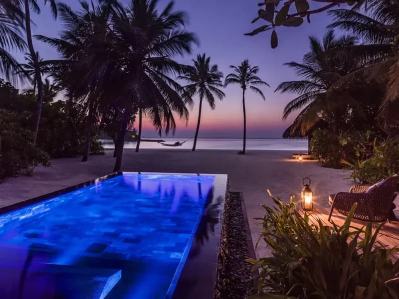 Beach Villa with Pool - One & Only Reethi Rah