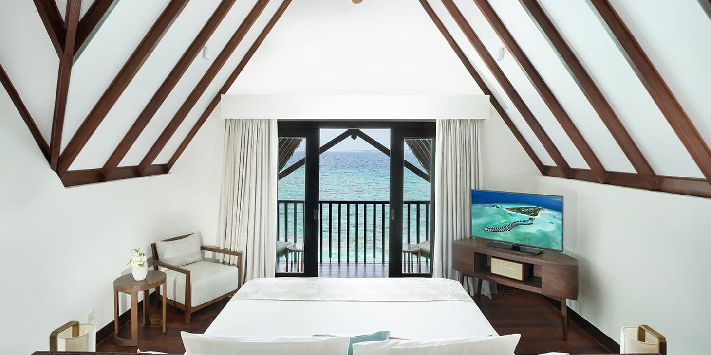 Overwater Ocean Suites with Infinity Pool - Elegant 1-guest oceanfront accommodation at Heritance Aarah featuring premium furnishings and stunning Maldives views