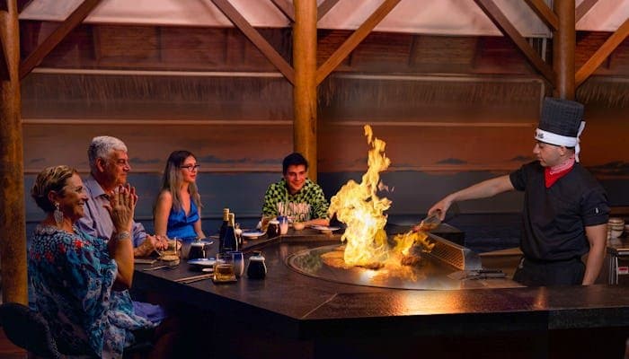 Hathaa Overwater Japanese Restaurant - Sophisticated fine dining restaurant at Heritance Aarah featuring elegant tropical ambiance and gourmet cuisine