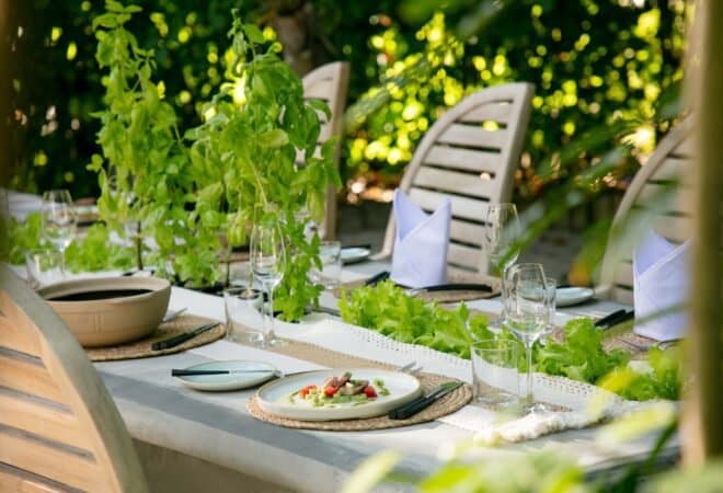 ECO-LICIOUS - Sophisticated fine dining restaurant at Conrad Maldives Rangali Island featuring elegant tropical ambiance and gourmet cuisine