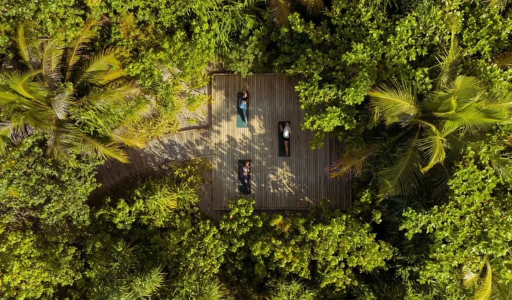 Fitness Centre & Yoga Pavilion - State-of-the-art sportsactivitylocation facility at RAAYA By Atmosphere with luxurious tropical surroundings and premium amenities