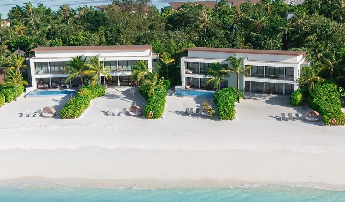 Two Bedroom Beach Villa with Private Pool - Kuda Villingili Maldives
