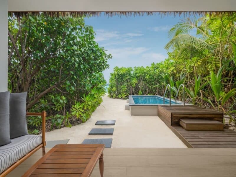 Beach Garden Pool Villa - Le Méridien Maldives - Image 3
