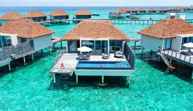 Overwater Villa - Pool and Sunrise View - Radisson Blu