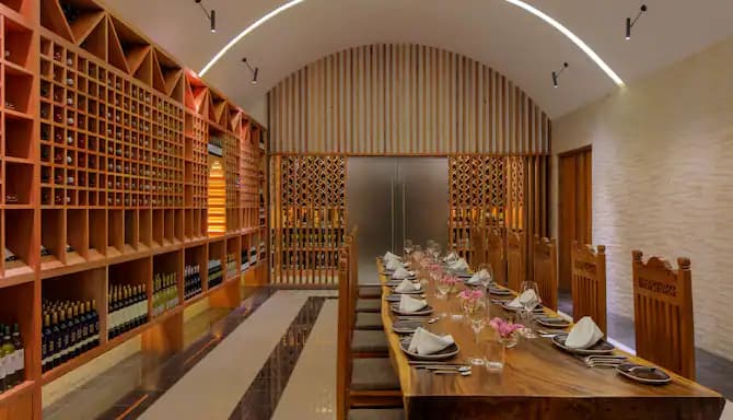 The Lab - Sophisticated fine dining restaurant at Radisson Blu Resort featuring elegant tropical ambiance and gourmet cuisine