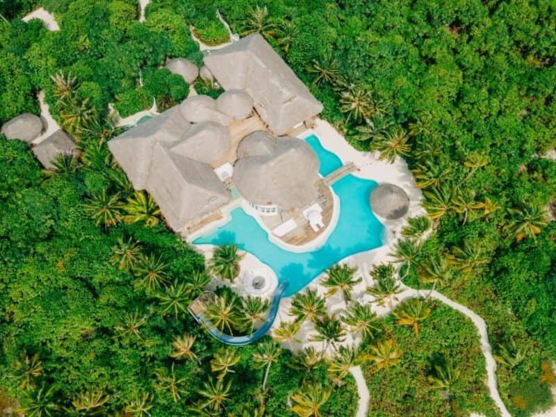4 Bedroom Island Reserve with Slide - Elegant 1-guest oceanfront accommodation at Soneva Jani featuring premium furnishings and stunning Maldives views