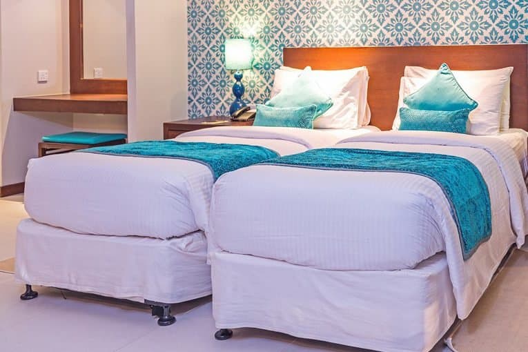 Two Bed Room Sunset Family Beach Villas - Elegant 1-guest oceanfront accommodation at Adaaran Select Hudhuran Fushi featuring premium furnishings and stunning Maldives views