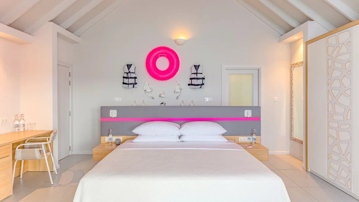 2 Bedroom Lagoon Overwater Pool Villa - The Standard Huruvalhi Maldives