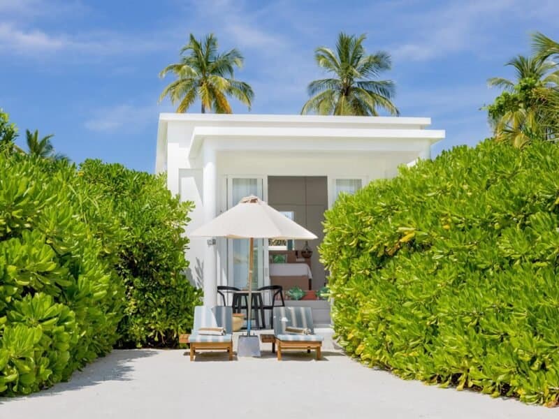 Grand Beach Villa with Pool - Elegant 1-guest oceanfront accommodation at Sun Siyam Iru Veli featuring premium furnishings and stunning Maldives views