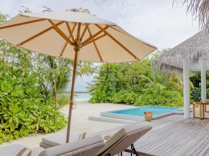 Two Bedroom Beach Residence with Pool - Sun Siyam Iru Veli