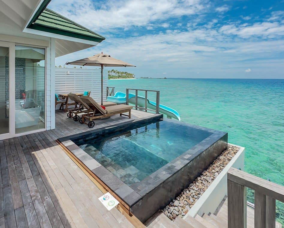 Ocean Villa with Pool + Slide - Siyam World