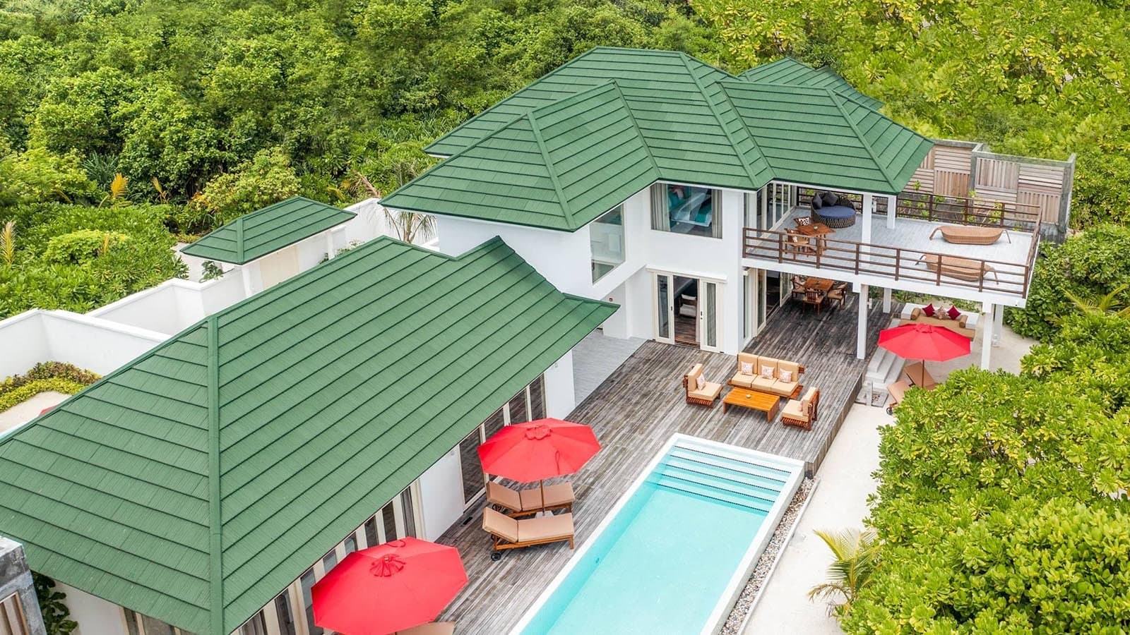 Two Bedroom Beach Residence with Pool - Siyam World