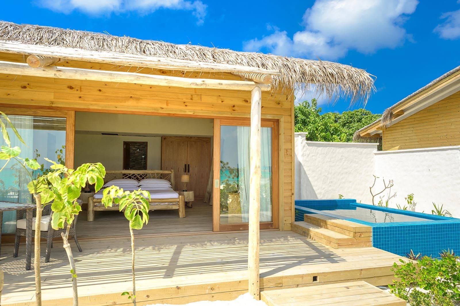 Beach Suite with Private Pool - Elegant 1-guest oceanfront accommodation at You & Me Maldives featuring premium furnishings and stunning Maldives views