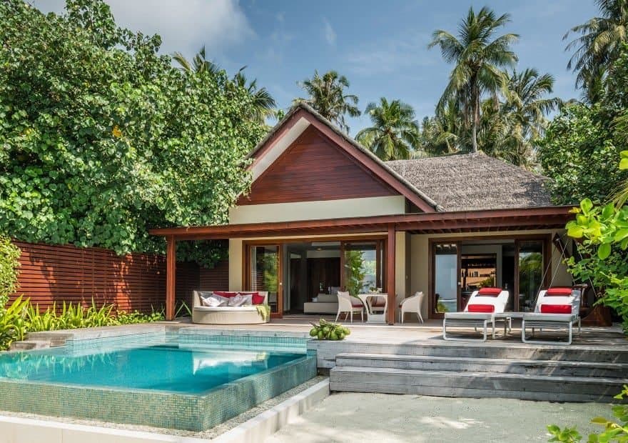 Family Beach Pool Villa - Elegant 1-guest oceanfront accommodation at Niyama Private Islands Maldives featuring premium furnishings and stunning Maldives views