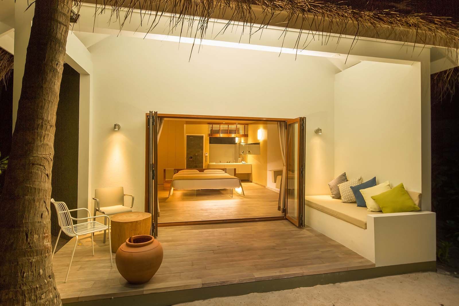 Beach Suite - Elegant 1-guest oceanfront accommodation at Cocoon Maldives featuring premium furnishings and stunning Maldives views