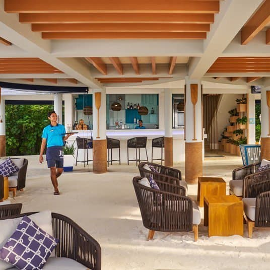 Romance Bar - Sophisticated fine dining restaurant at Sun Siyam Olhuveli featuring elegant tropical ambiance and gourmet cuisine
