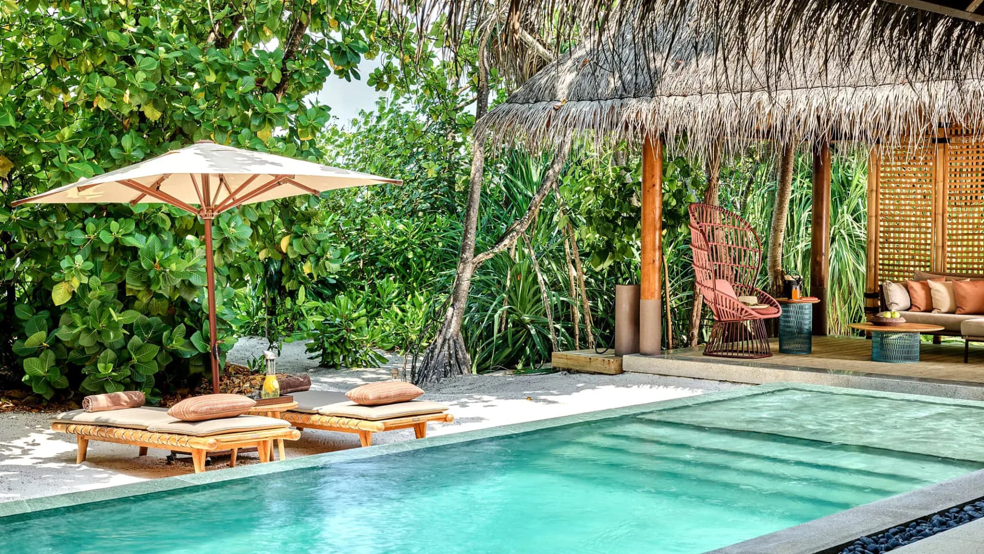 Luxury Beach Villa With Pool - JOALI Maldives