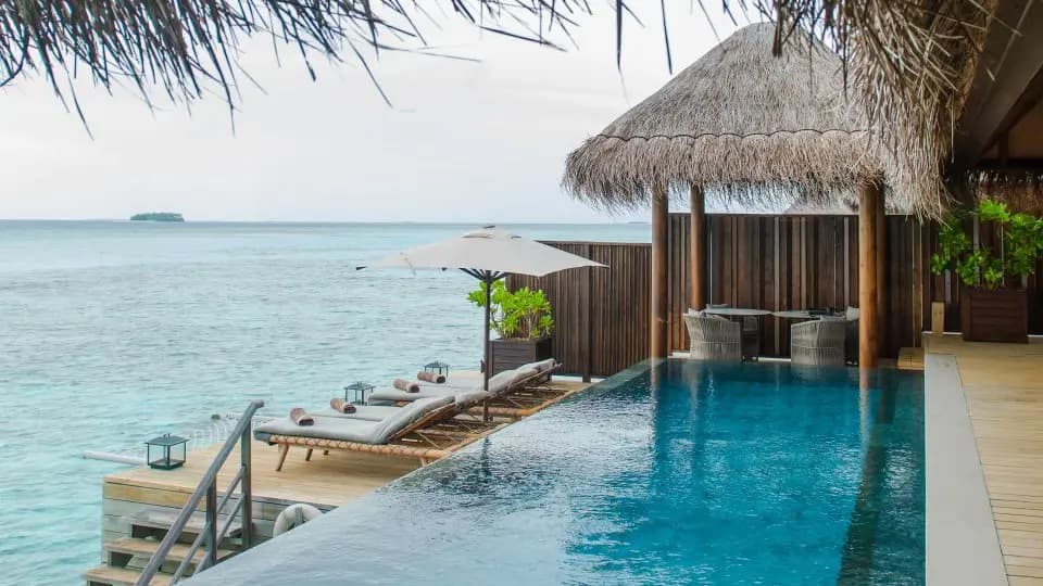 Two Bedroom Water Villa With Pool - JOALI Maldives