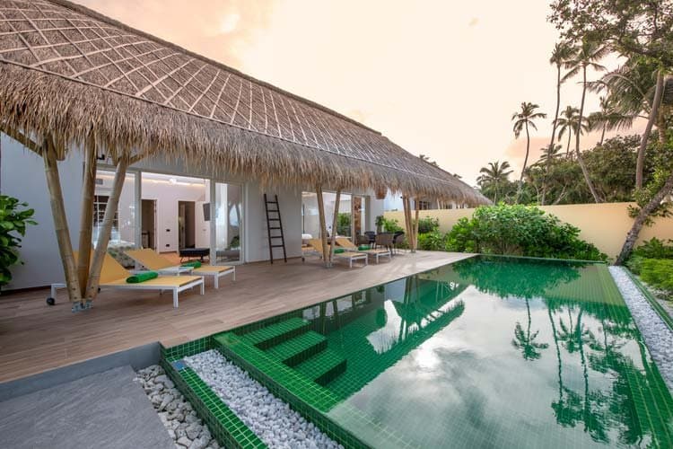 Family Beach Villas with Pool - Emerald Maldives