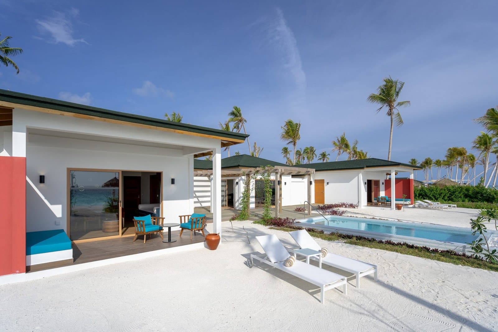 Beach Residence - Elegant 1-guest oceanfront accommodation at Joy Island Maldives featuring premium furnishings and stunning Maldives views