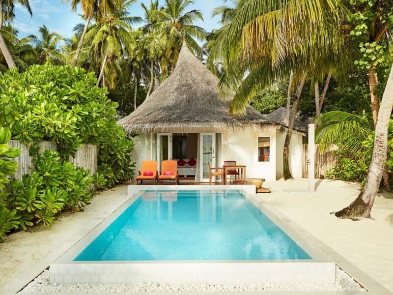 Beach Villa with Pool - Sun Siyam Vilu Reef