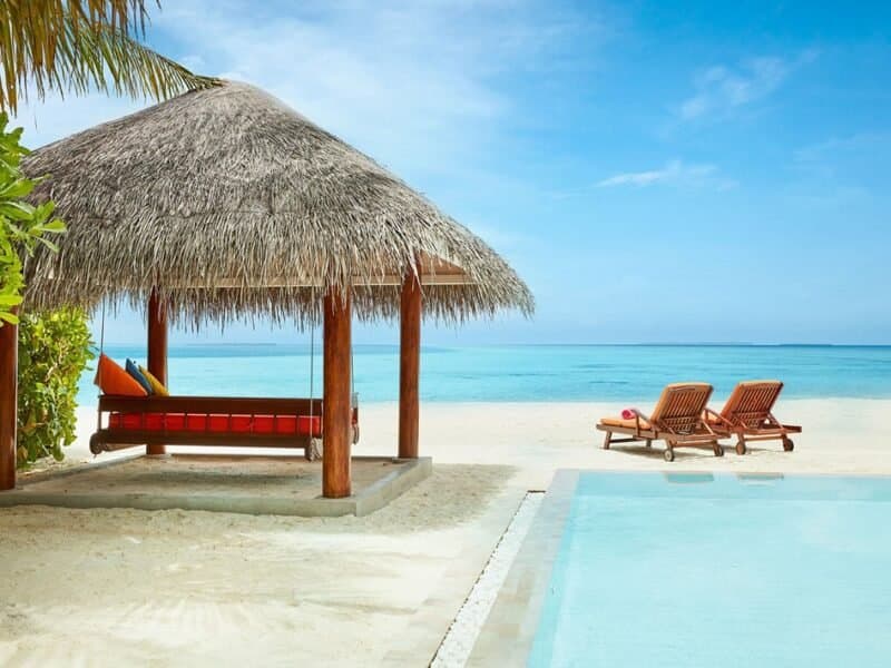 Beach Villa with Pool - Sun Siyam Vilu Reef