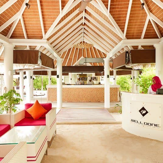 Well Done - Sophisticated fine dining restaurant at Sun Siyam Vilu Reef featuring elegant tropical ambiance and gourmet cuisine