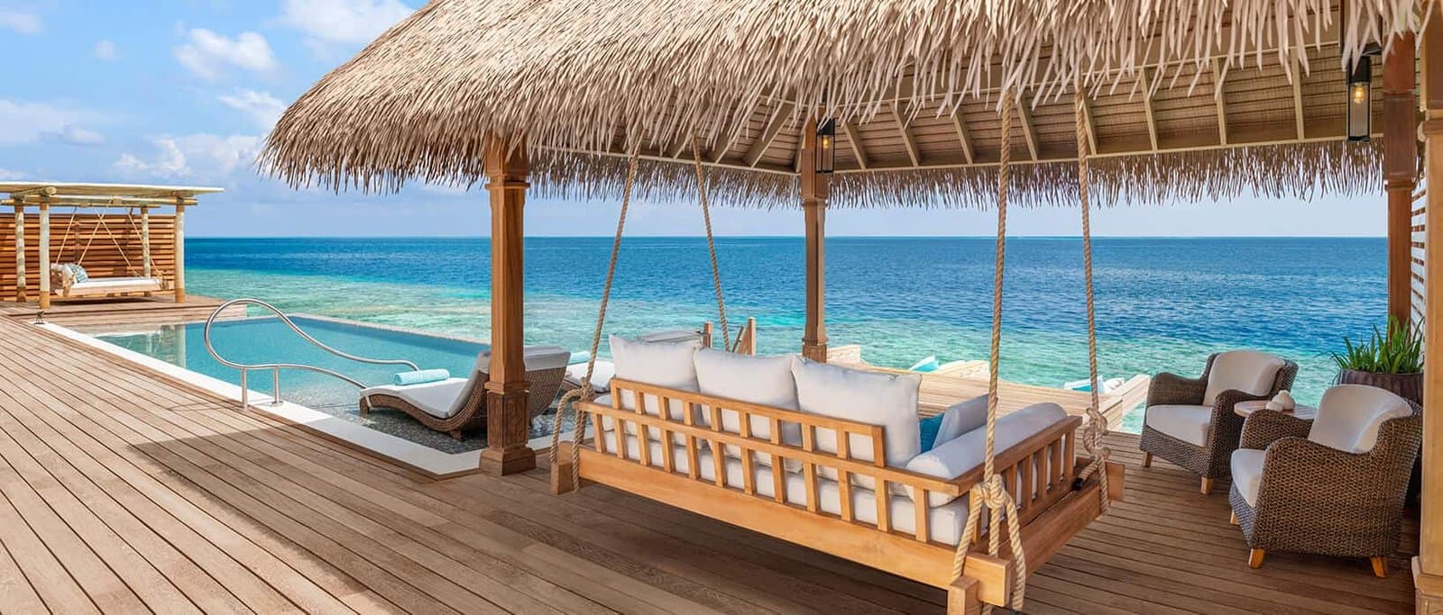 Two Queen Bedded Overwater Villa with Pool - Image 3