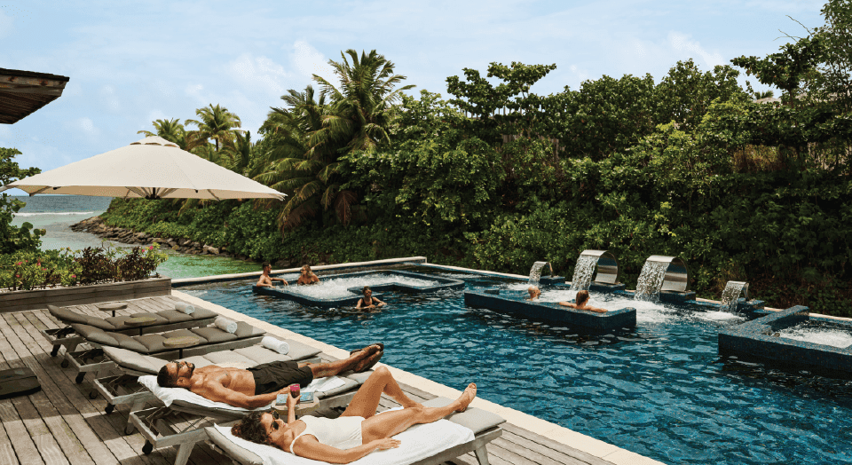 Spa & Wellness Revitalizing Wellness Programs - State-of-the-art spa facility at Waldorf Astoria Maldives Ithaafushi with luxurious tropical surroundings and premium amenities