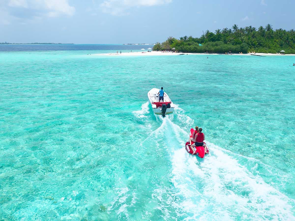 Water Sports - State-of-the-art sportsactivitylocation facility at Embudu Village with luxurious tropical surroundings and premium amenities