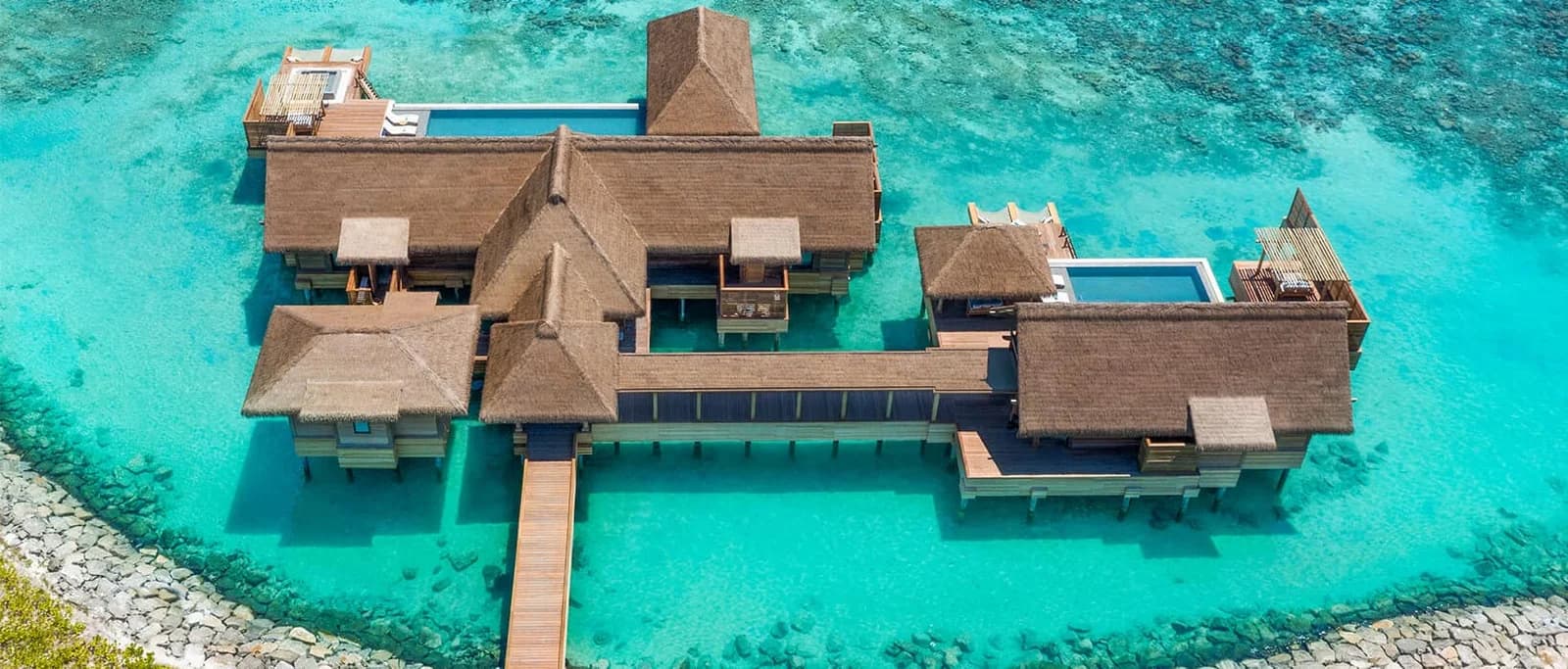 Three Bedroom Overwater Villa with Pool