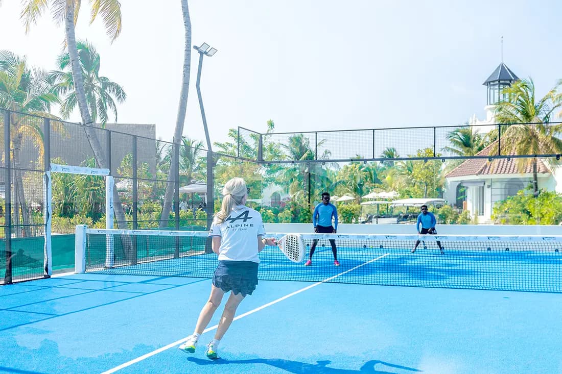 Padel Tennis by the Ocean