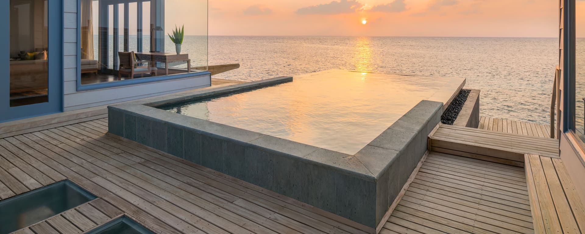 Sunset & Sunrise Overwater Villas with Private Pool - Image 3