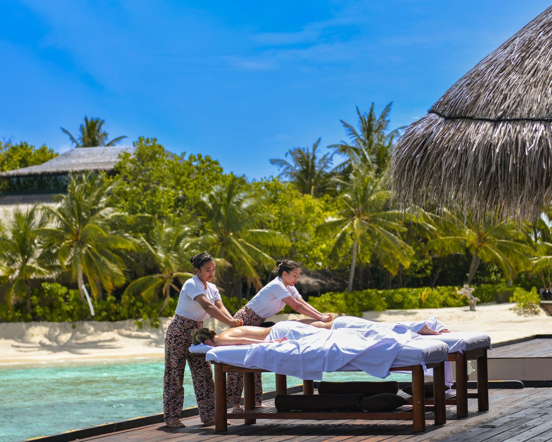 Spa - State-of-the-art spa facility at Adaaran Prestige Vadoo with luxurious tropical surroundings and premium amenities
