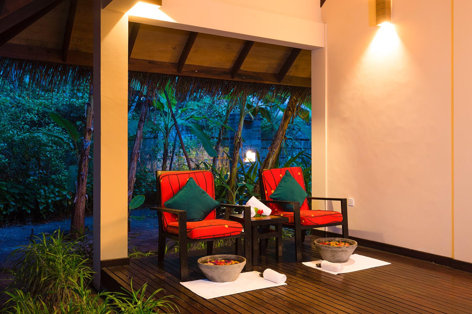 Spa - State-of-the-art spa facility at Filitheyo Island Resort with luxurious tropical surroundings and premium amenities