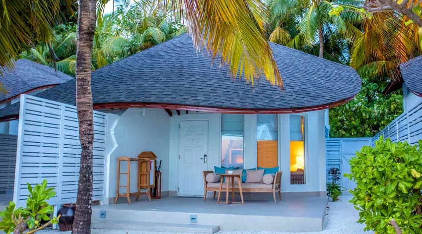 Duplex Beach Villa - Elegant luxury oceanfront accommodation at Machchafushi Island Resort & Spa Maldives, The Centara Collection featuring premium furnishings and stunning Maldives views