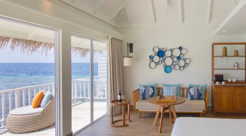 Family Overwater Villa with Kids Bedroom