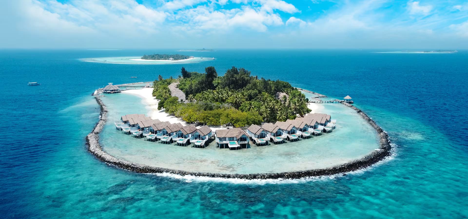 nH Maldives Kuda Rah Resort - 5-star resort in South Ari (Alif Dhaal ) featuring pristine beaches, crystal-clear lagoon, and overwater villas