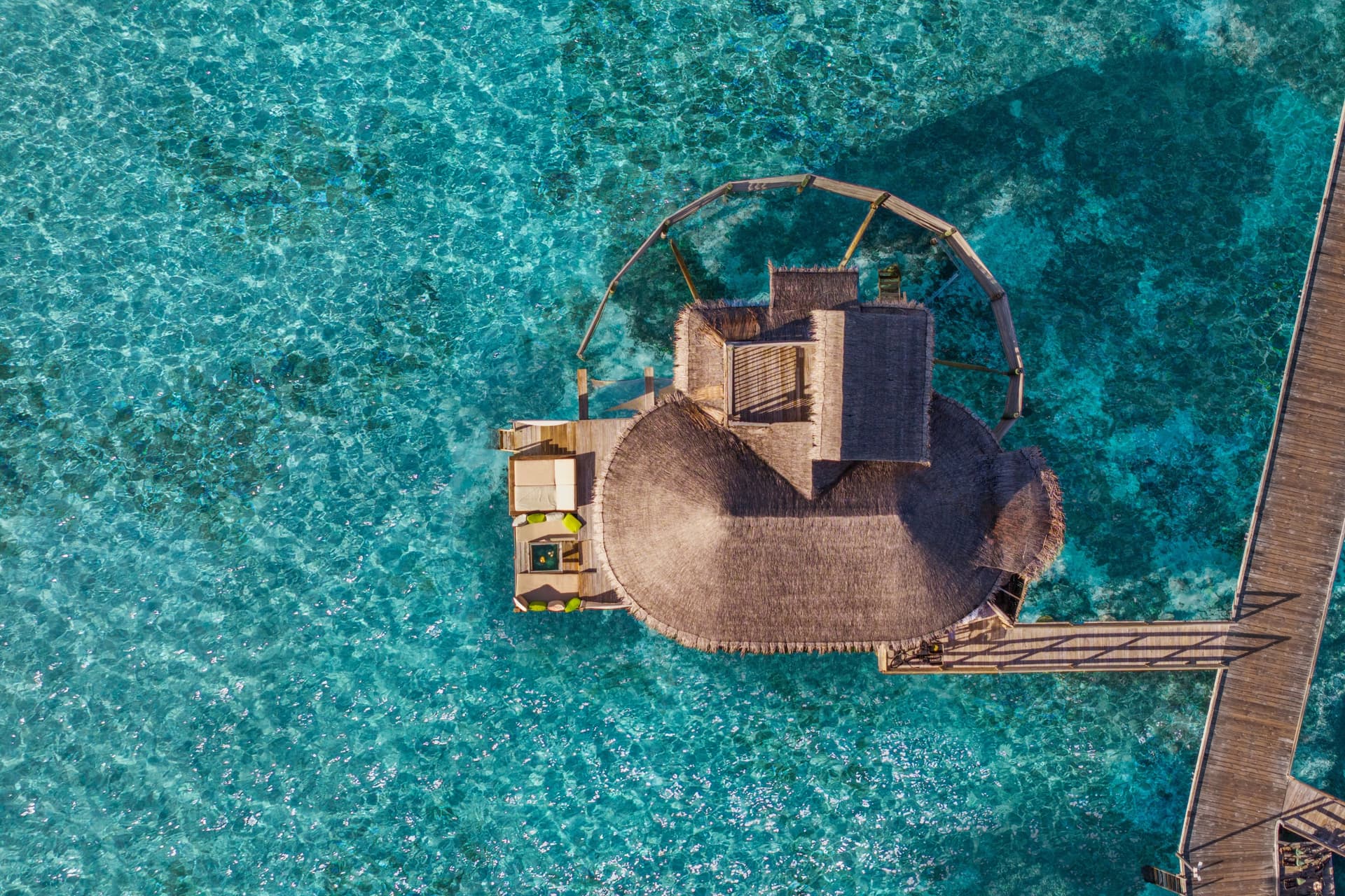 Sunset Laamu Water Villa
