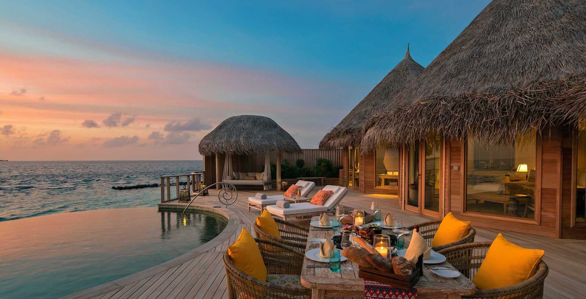 The Nautilus Maldives - 5-star resort in Baa Atoll featuring pristine beaches, crystal-clear lagoon, and overwater villas